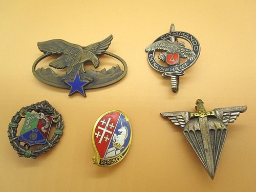 Lot insignes militaires - d,