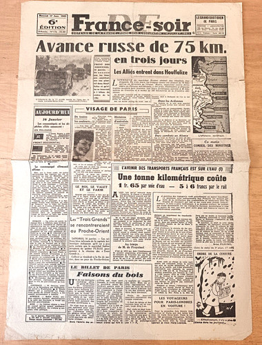 Ww2 guerre journal - guerre, 39/45