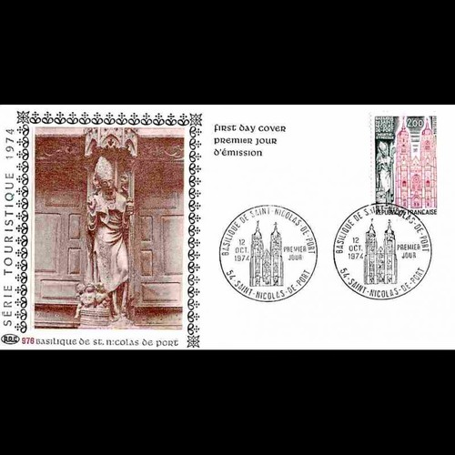 Fdc pac 976 basilique de - pac,