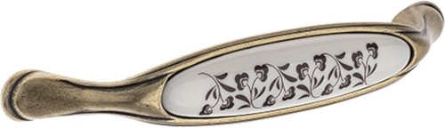 Poignée meuble 128 - mm, zamak