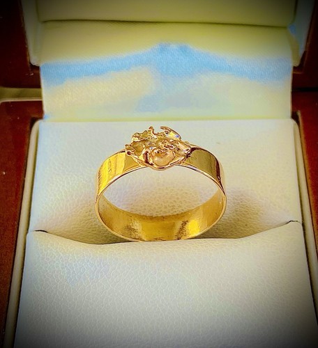Bague artisanale or - ⚜️bague,
