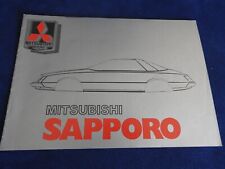 catalogue mitsubishi sapporo 1980