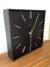 Horloge pendule noire KIPLE
