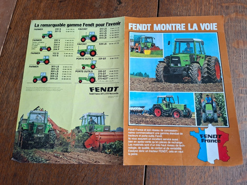 Publicité tracteurs fendt - tracteurs,
