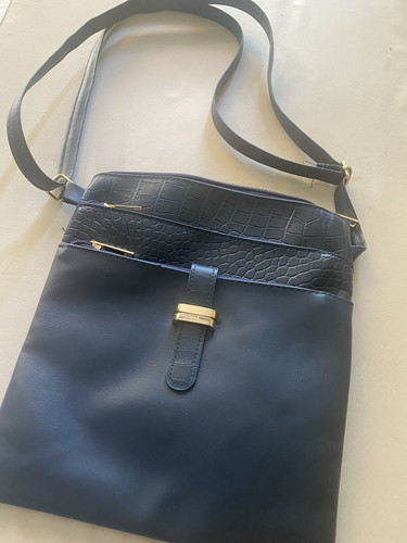 Vintage sac main faux cuir - sac,