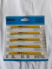 5 Lames scie sauteuse Bosch