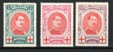 Belgique 1915 Fonds De La Croix-Rouge Ensemble MNH/MLH