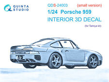 QuintaStudio 1/24 Porsche 959 Intérieur coloré et imprimé en 3D (Tamiya)...