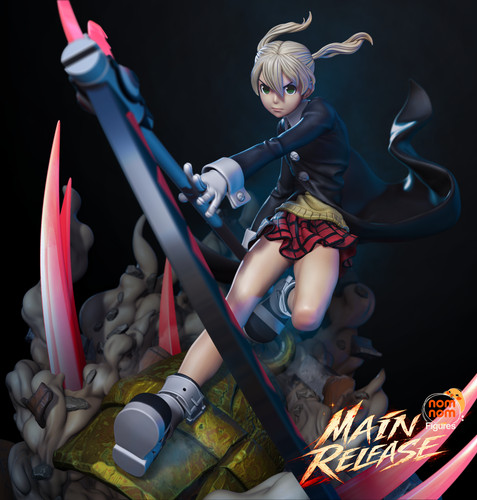 Maka soul eater figurine - soul,