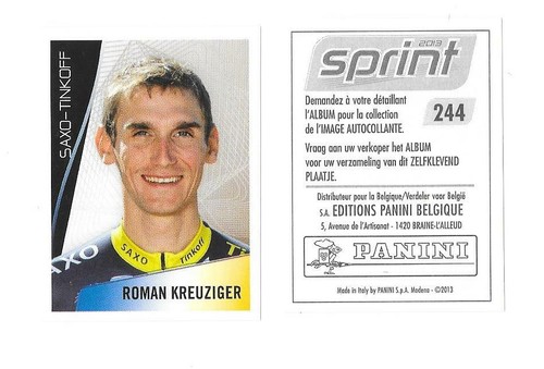 Vignette 244 sprint 2013 - n°244,