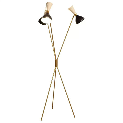 Lampadaire trépied style