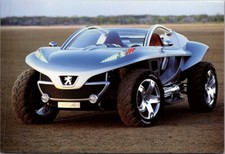 PEUGEOT HOGGAR 2003 automobile 4x6 CHINA Postcard