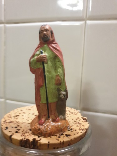 Ancien santon creche noel - creche,