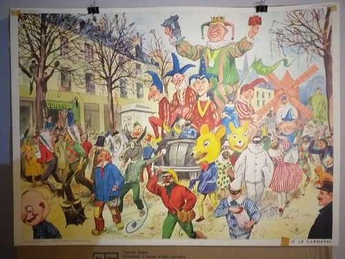 Affiche scolaire rossignol - scolaire,