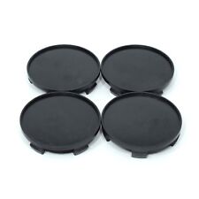 4x 58/55mm diamètre Noir Centre De Roue Cache Moyeu Jante jantes Universel TQ
