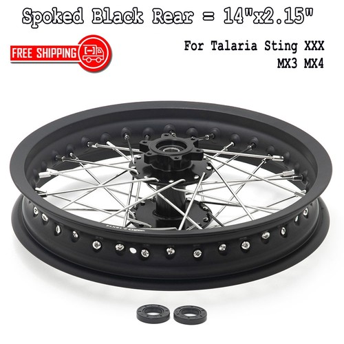 Dirt bike arriere - 14"x2,15",