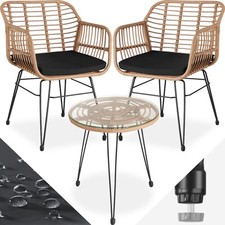 Salon de Jardin Marron -