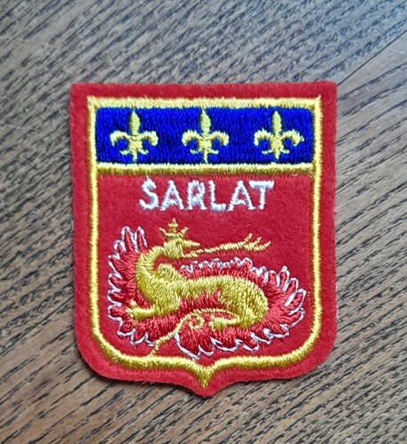 Ecusson brodé sarlat - ecusson,
