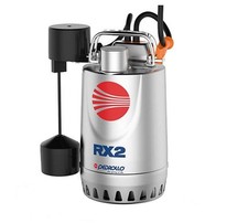 Pompe vide cave Pedrollo RXm2-GM à flotteur magnétique Inox puisard étroit 0,5Hp
