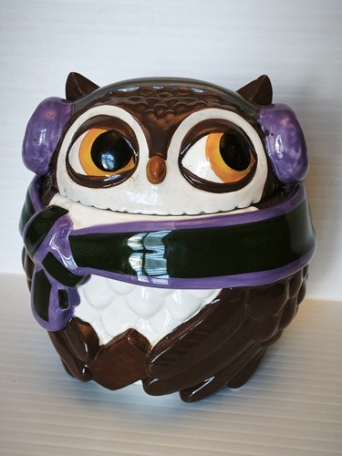 Pot biscuit milka chouette - pot, à