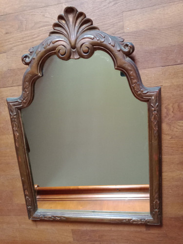 Vieux cadre bois - cadre, en