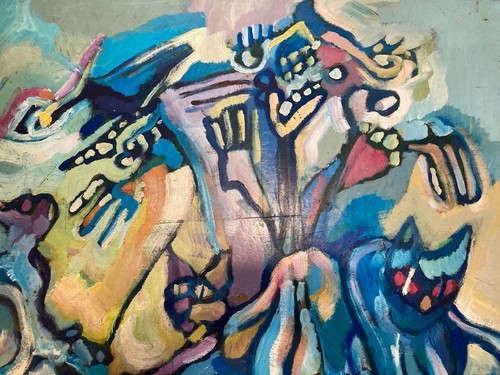 Très belle peinture fauve - très,