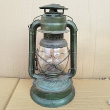 Huge Old lantern BAT 450 Germany Hasag Frowo Large lamp original glass