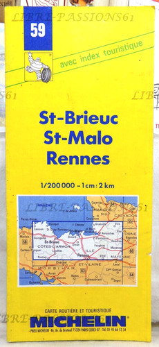 Carte routière michelin - carte,