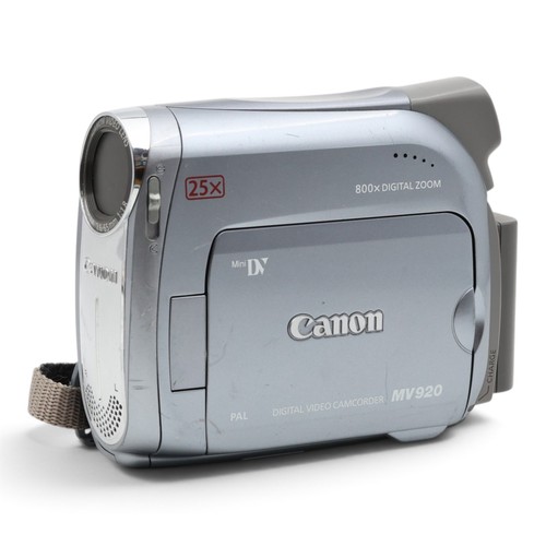 Canon mv920 920 - 920, caméra
