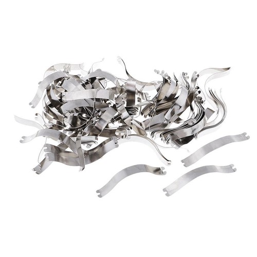 100 pièces clips - pièces, à
