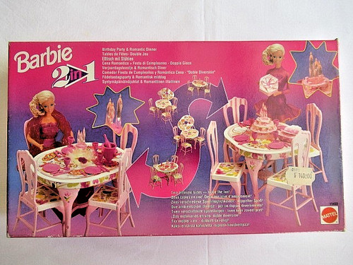 Barbie 11422 table - de, fete