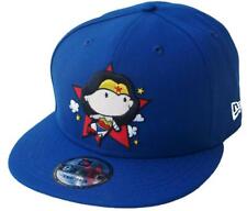 New Era Wonder Woman Light Royal Cartoon Snapback Cap 9Fifty DC Comics Basecap