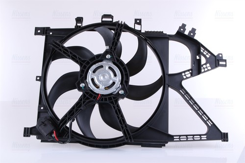 Nissens radiator cooling - radiator, fan