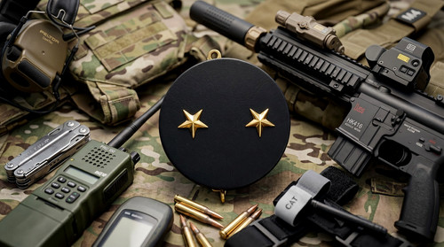 Insigne beret général - "or",