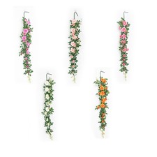 Décoration de salon fleurs murales artificielles aspect réaliste décoration i