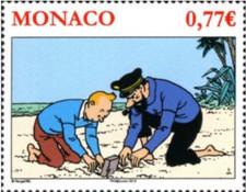 Monaco #YT2850 MNH 2012 Comic Tintin Herge [2697]