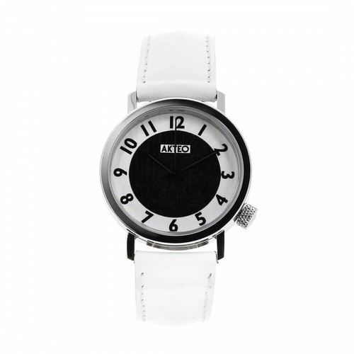 Montre akteo moon blanche - montre,