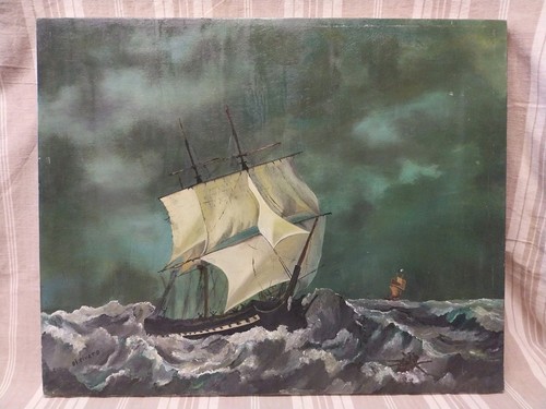 Peinture marine xxe huile - peinture,