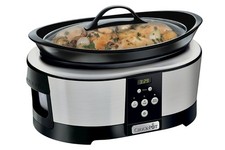 Crock-Pot SCCPBPP605 Mijoteuse electrique programmable, 5,7L (5-6 personnes), av