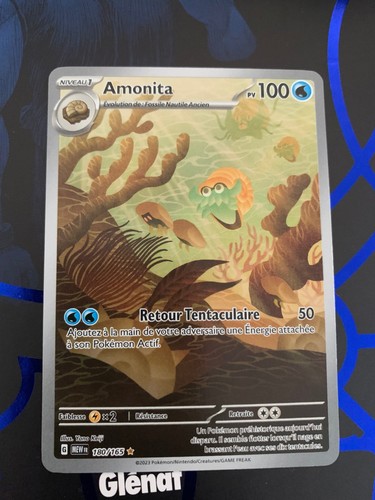 Carte pokémon amonita - pokémon,