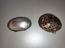 ANCIENNE BOITE  COQUILLAGE -