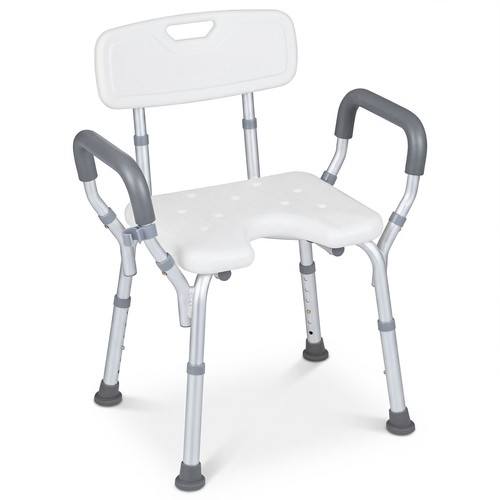 Chaise douche avec dossier - chaise,