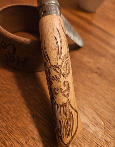 Couteau opinel manche bois - couteau,