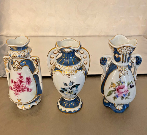 Lot vases en porcelaine - 3,