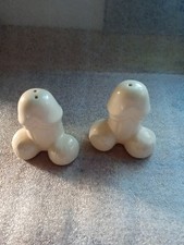 Salière poivrière Phallus Céramique Gauloiserie 