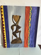 Tableau ancien huile sur toile