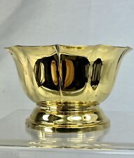 SUPERB CUT ON FOOTREST VERMEIL POINCON MINERVE PIERRE MAEGHT GOLDSMITH 77 gr.