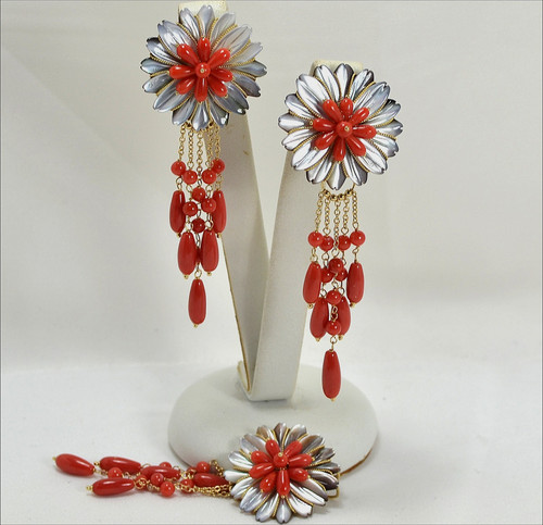 Parure 18kt avec - 18kt, nacre
