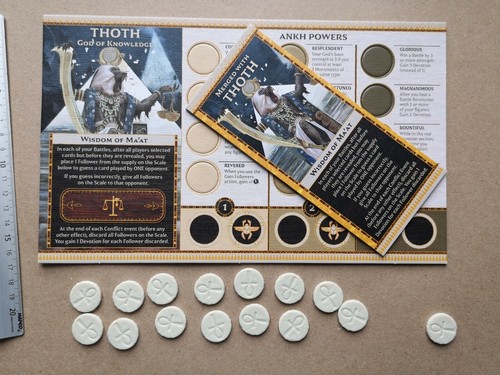 Thoth 15x plastic ankh - thoth,
