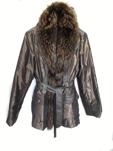 Veste longue marron foncé - longue,